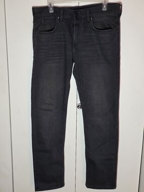 Marc Anthony Men's Slim Straight Black Jeans